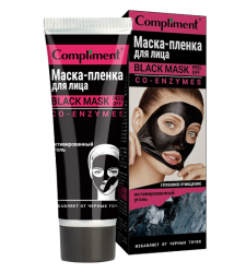 Маска-пленка для лица BLACK MASK CO-ENZYMES Compliment 80мл